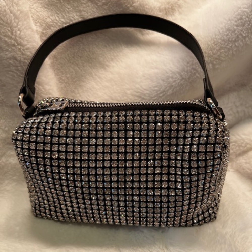 Alexander Wang Medium Rhinestone Pouch REPLICA